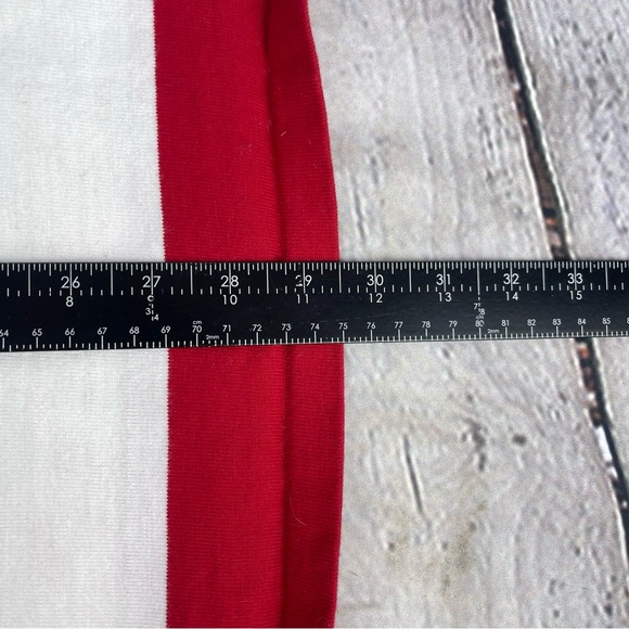 Vintage Mobil Gas Pegasus Shirt Mens 2XL Red Striped Rugby Polo Where’s‎ Waldo - Picture 2 of 6